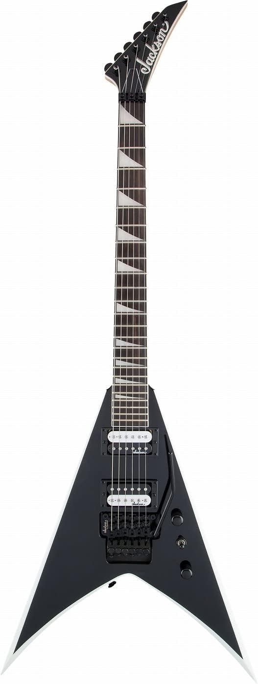 Jackson JS Series King V JS32, Amaranth Fingerboard (Black/White Bevels Electric Guitar)