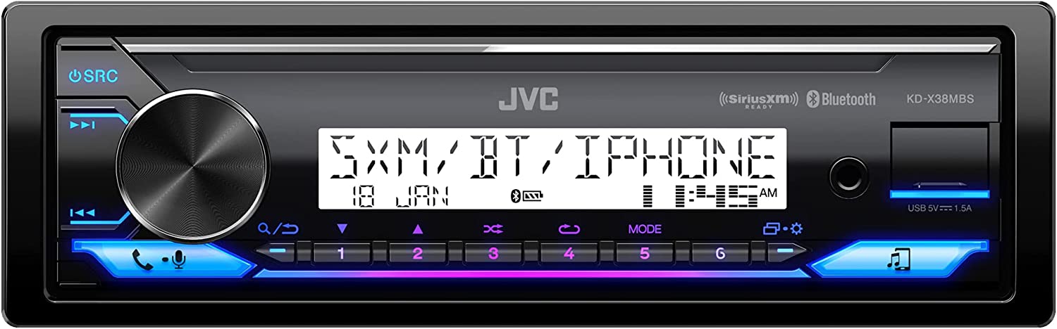 JVC KD X38MBS Digital Media Receiver for Jeep Powersports or Marine A electronicsexpo