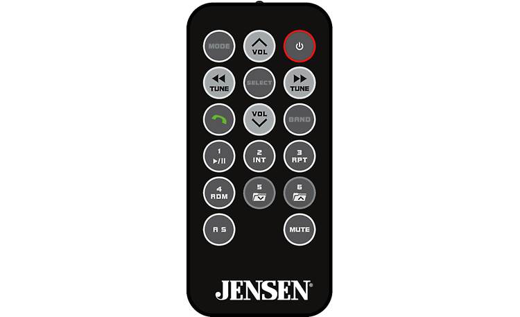 Jensen CDX3119 Single-DIN CD Receiver with Bluetooth