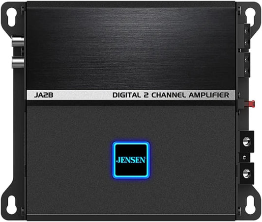 Jensen JA2B JA Series Compact 2-Channel Amplifier with Digital Signal Processing — 95 Watts RMS x 2