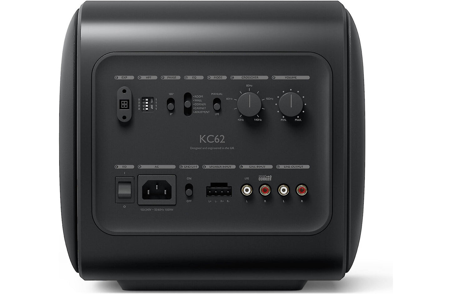 KEF KC62 Compact Powered Subwoofer With Digital Processing