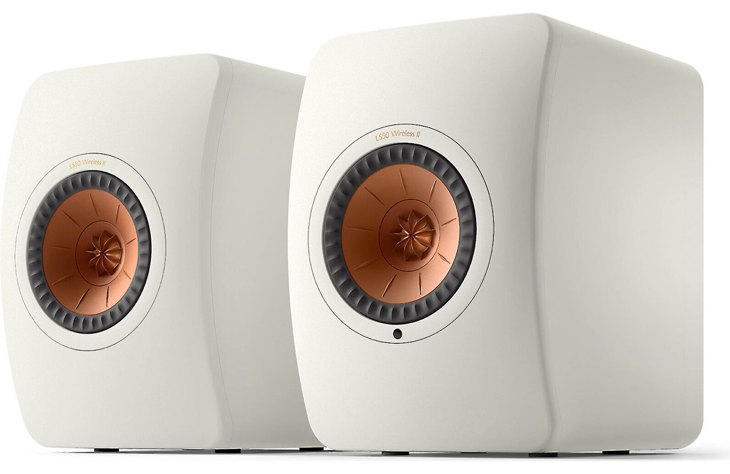 KEF LS50 Wireless II Powered Stereo Speakers With Wi-Fi, Bluetooth, and Apple AirPlay (Pair)