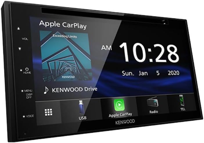 Kenwood DDX5707S 6.8" Digital Media Receiver with Apple CarPlay and Android Auto