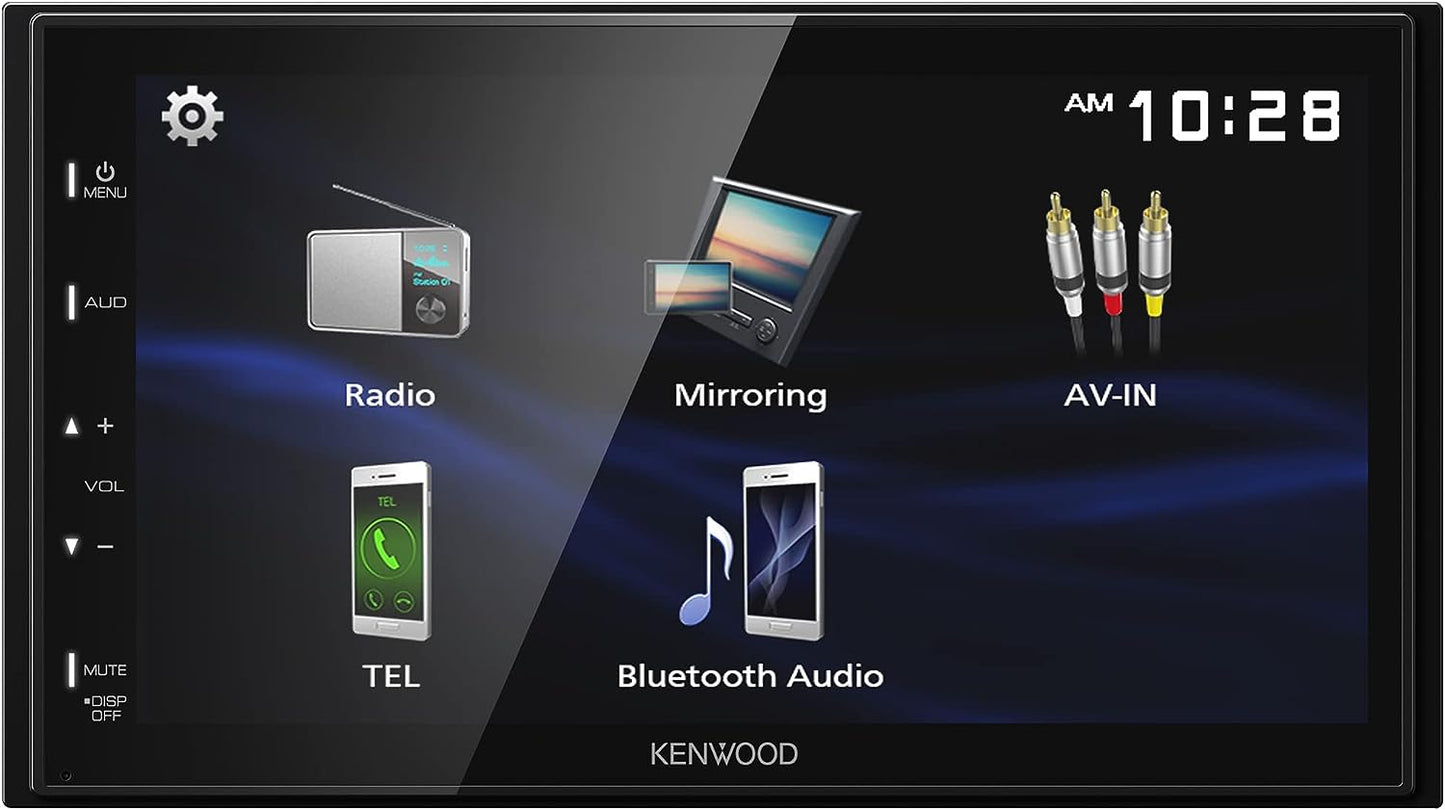 Kenwood DMX129BT Double-DIN Digital Multimedia Receiver (does not play discs)