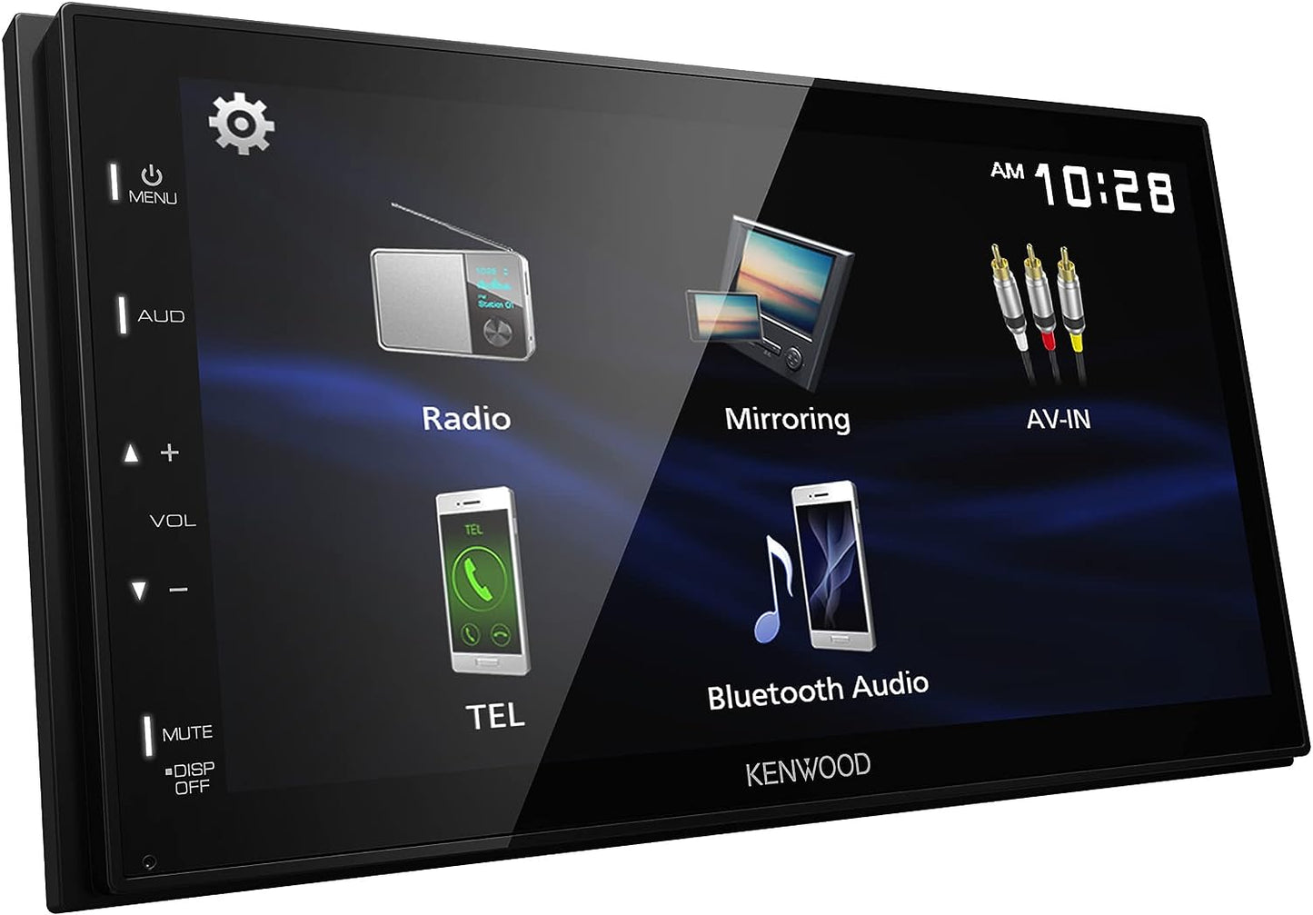 Kenwood DMX129BT Double-DIN Digital Multimedia Receiver (does not play discs)