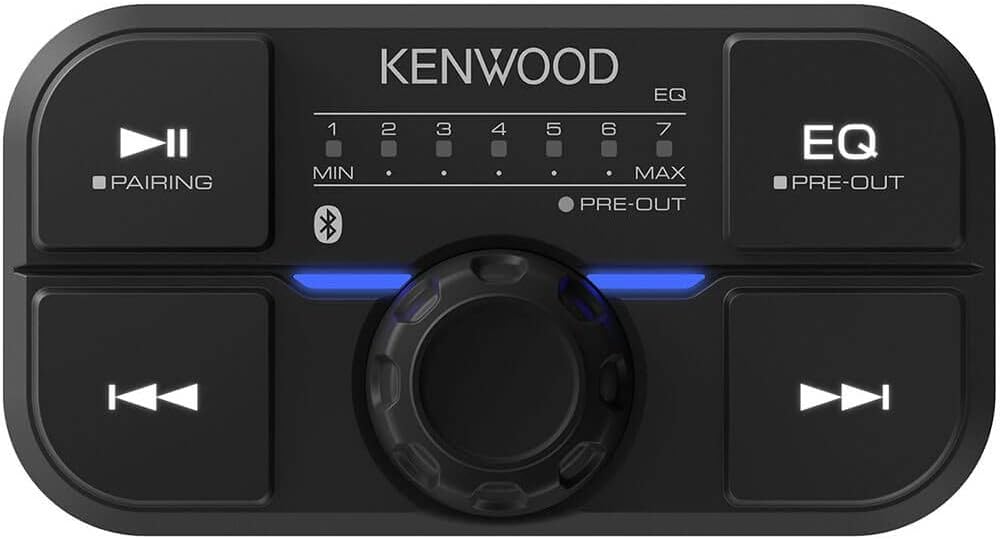 Kenwood KAC-M5024BT Compact Bluetooth 4 Channel Digital Marine Amplifier