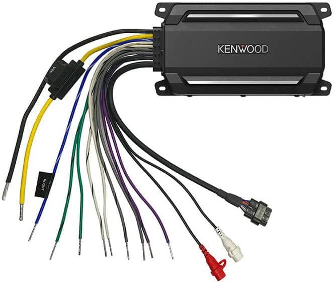 Kenwood KAC-M5024BT Compact Bluetooth 4 Channel Digital Marine Amplifier