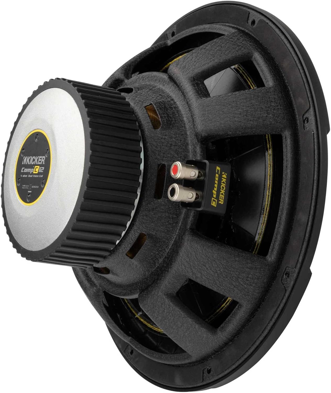 Kicker 50CWCD124 CompC 12" Subwoofer with Dual 4-Ohm Voice Coils