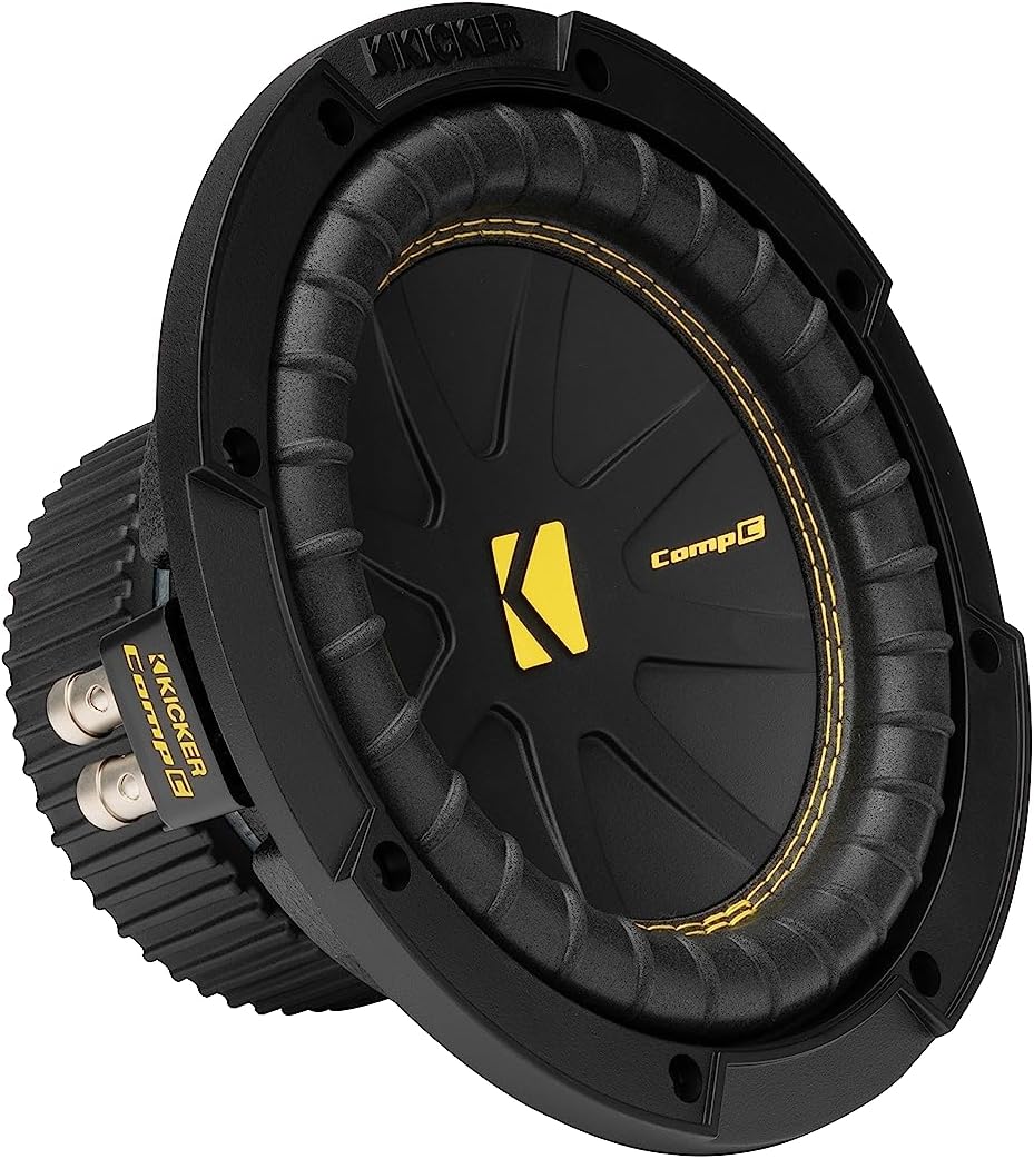 Kicker 50CWCD84 CompC 8" Subwoofer Dual Voice Coil 4-Ohm