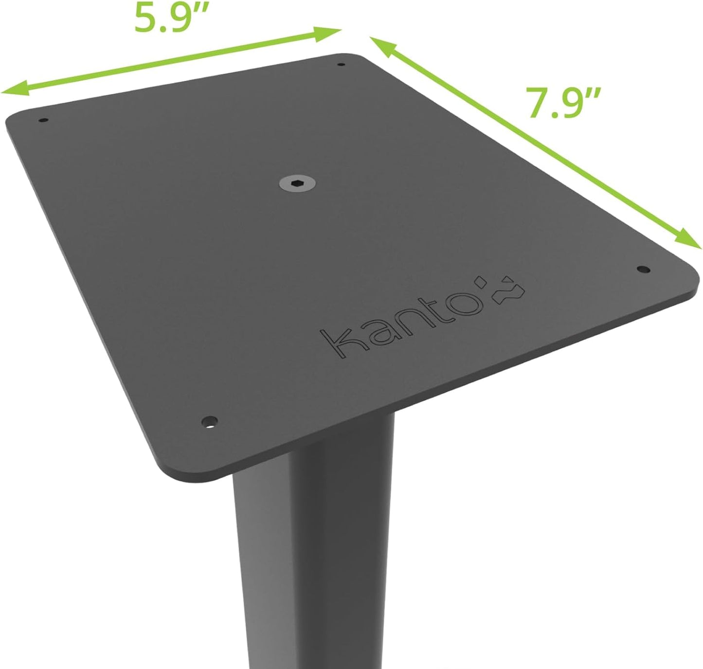 Kanto ST34 34” Universal Floor Speaker Stands for Bookshelf Speakers