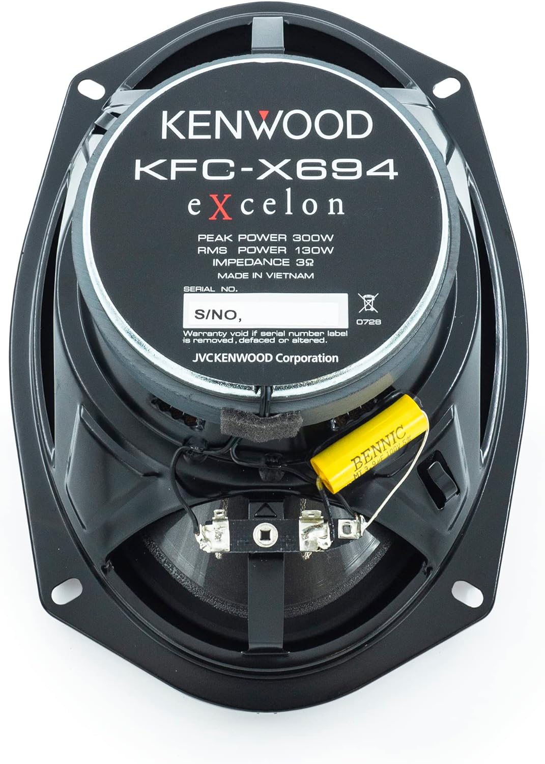 Kenwood Excelon KFC-X694 Excelon Series 6"x9" 2-Way Car Speakers