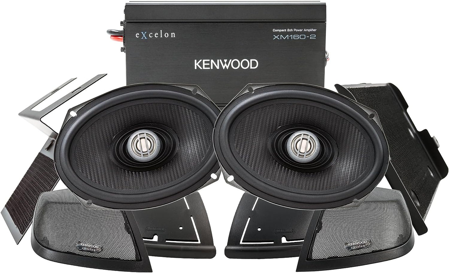 Kenwood Excelon P-HD2R Rear Audio Kit for Select 2014-Up Harley-Davidson Motorcycles