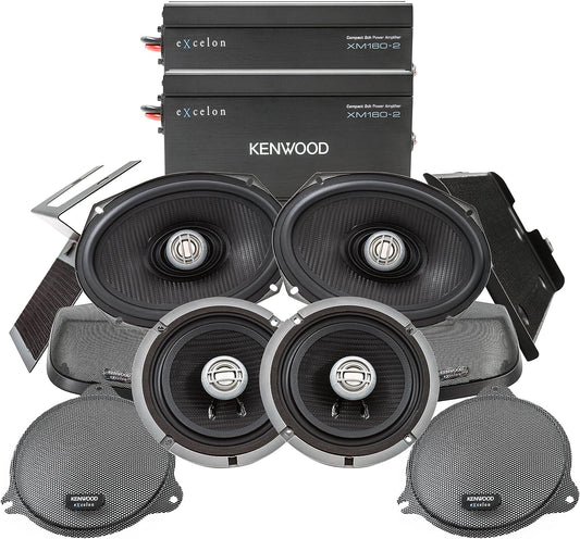 Kenwood Excelon P-HD3FR Audio Kit for Select 2014-Up Harley-Davidson Motorcycles