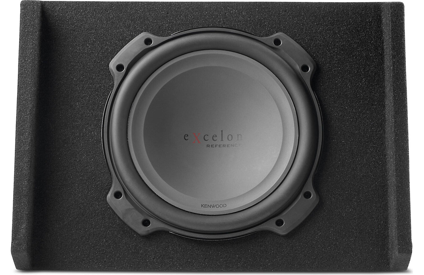 Kenwood Excelon P-XRW122DB Reference Series Down-Firing Sealed Enclosure with One 12" Subwoofer