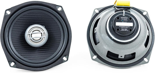 Kenwood Excelon XM50R 5-1/4" 2-Way Rear Speakers for Select 1998-2013 Harley Davidson Touring Model Motorcycles (Pair)