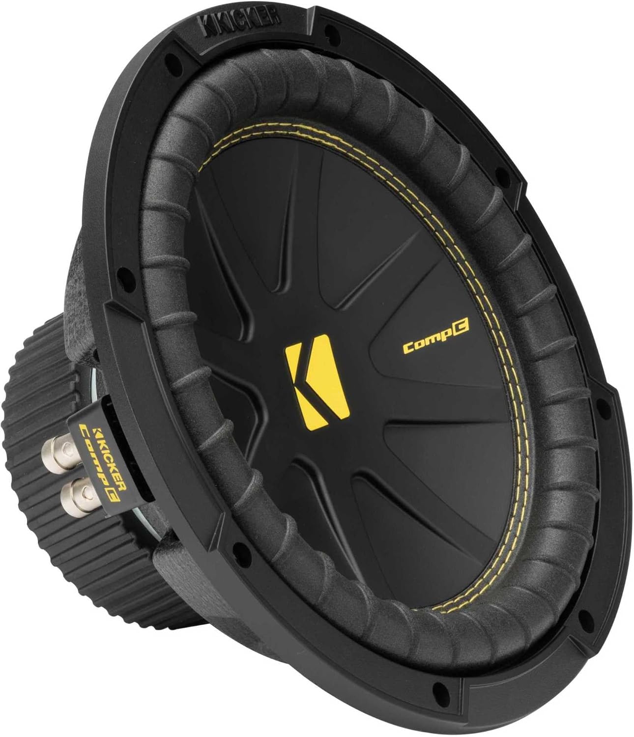 Kicker 50CWCD104 CompC 10" Subwoofer with Dual 4-Ohm Voice Coils