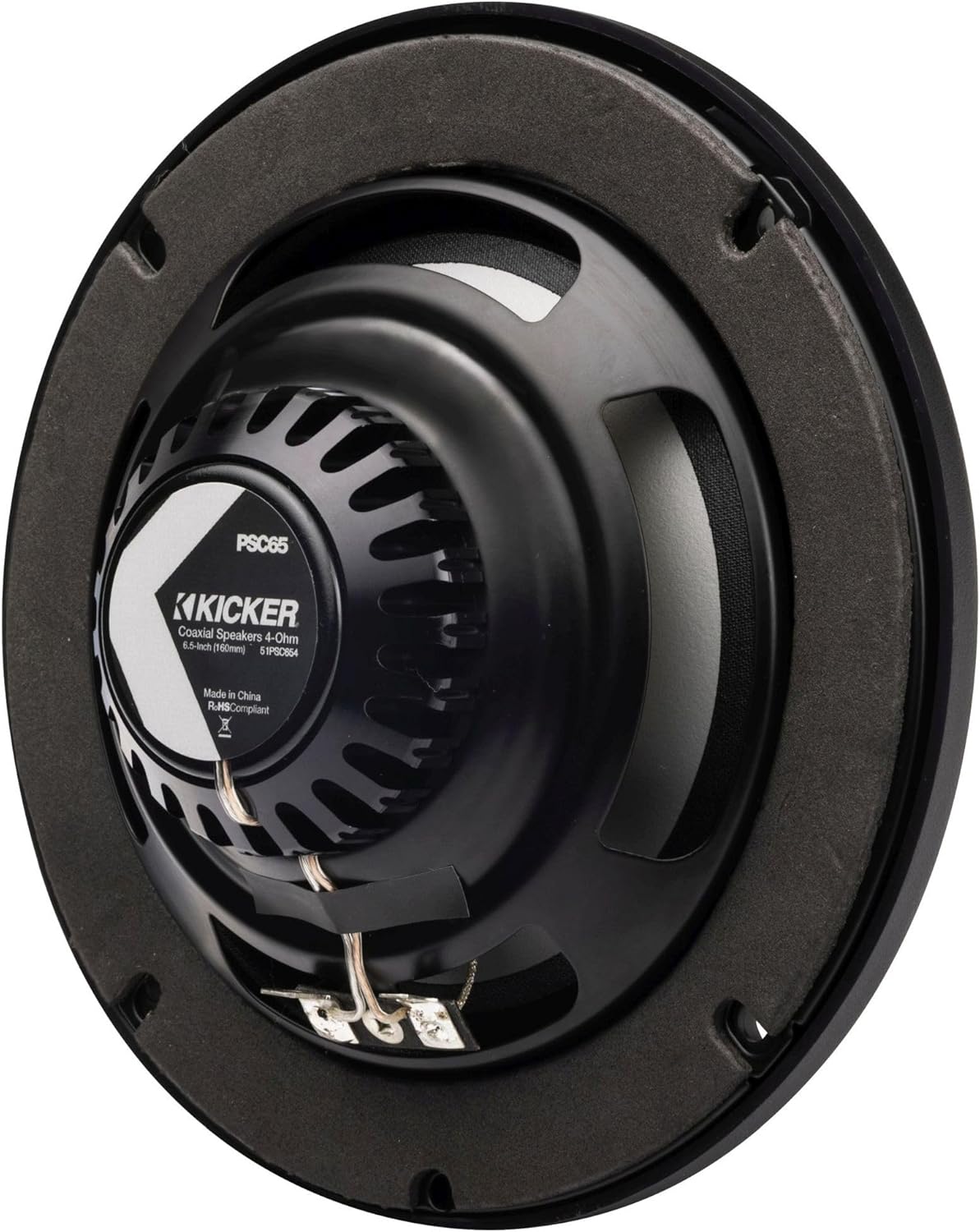 Kicker 51PSC654 6-1/2" 2-Way speakers (4-ohm) for Use in Motorcycles, Boats, and Off-Road Vehicles