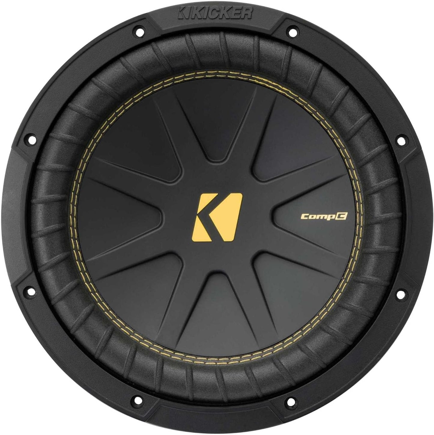 Kicker 50CWCD104 CompC 10" Subwoofer with Dual 4-Ohm Voice Coils