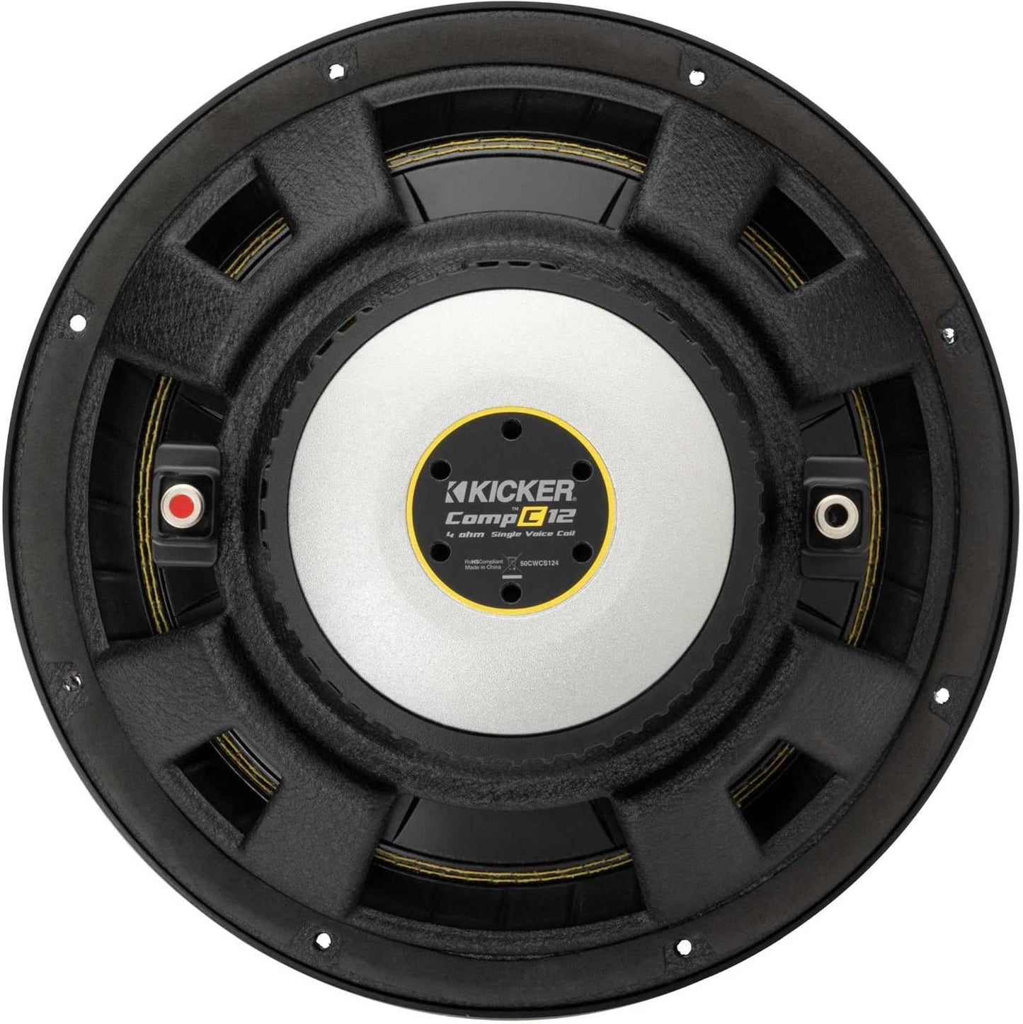 Kicker 50CWCS124 CompC 12" 4-Ohm Component Subwoofer