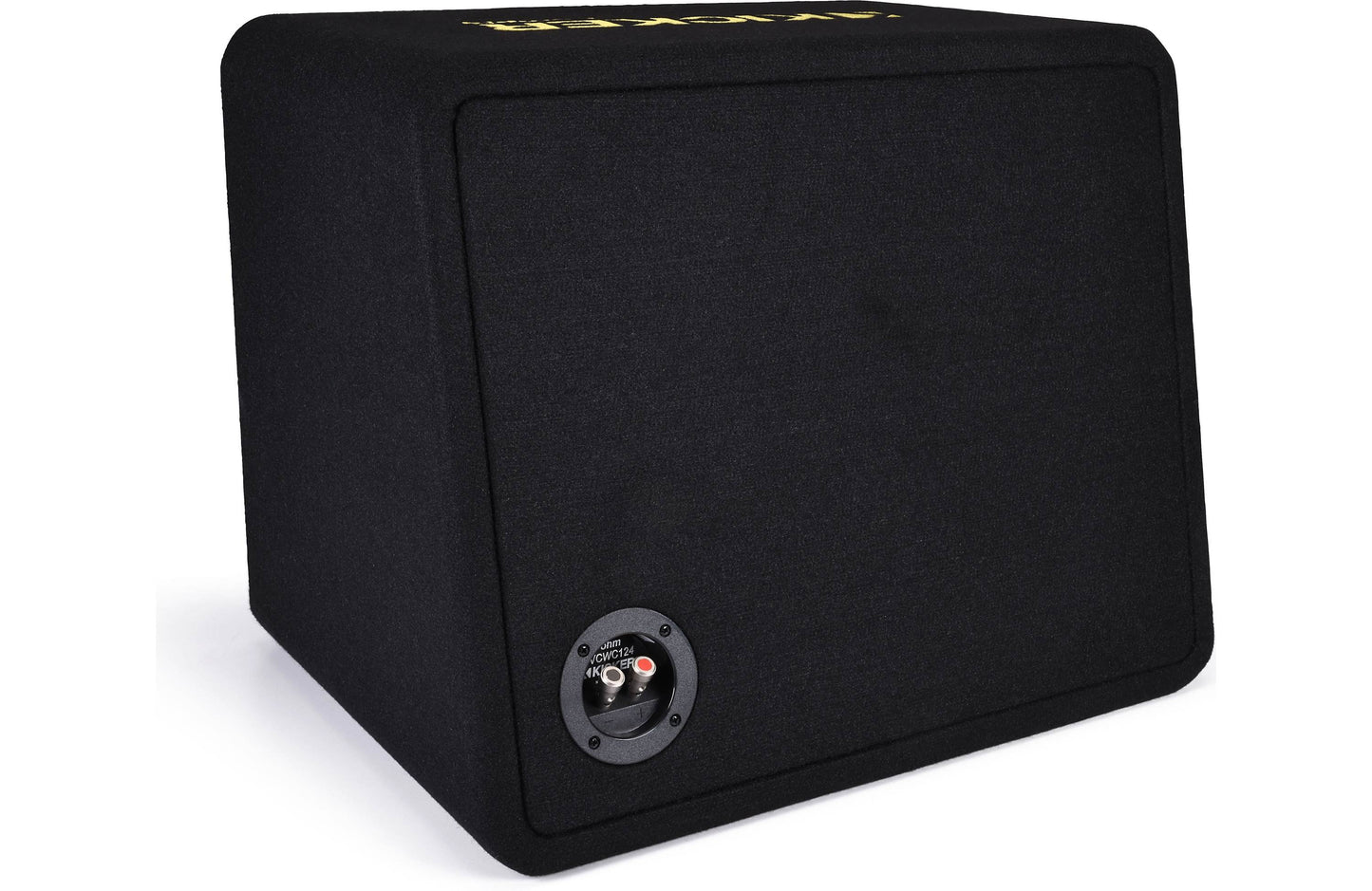 Kicker CompC 50VCWC124 4-Ohm Ported Enclosure with One 12" CompC Subwoofer