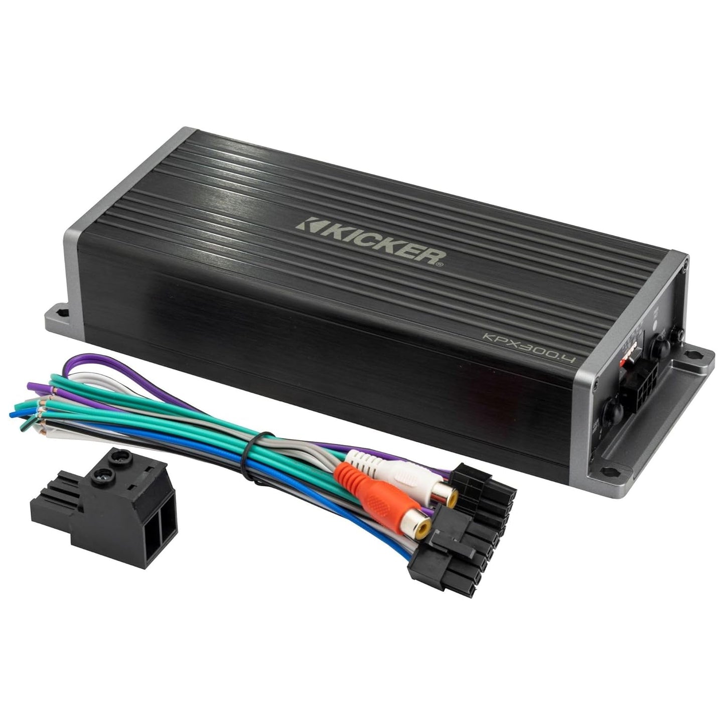 Kicker 51KPX300.4 Compact All-Weather 4-Channel Amplifier — 45 Watts RMS x 4