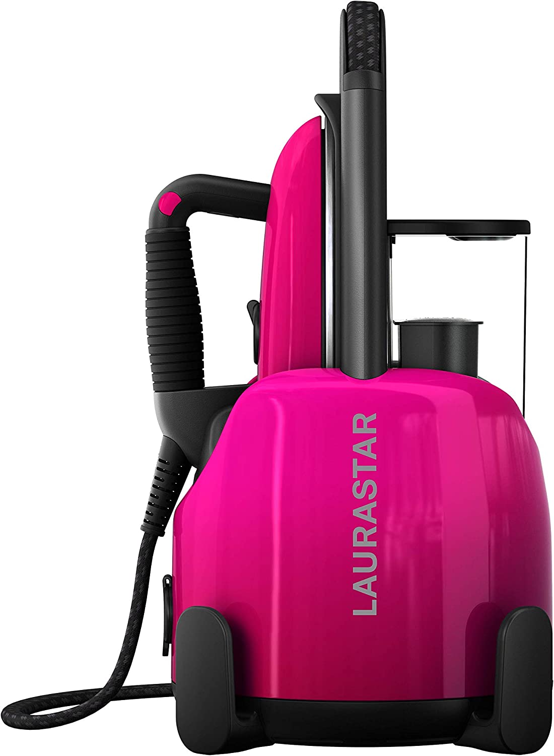 Laurastar Lift Plus Steam Iron: Swiss Engineered 3-in-1 Steam Generator Pinky Pop (Open Box)