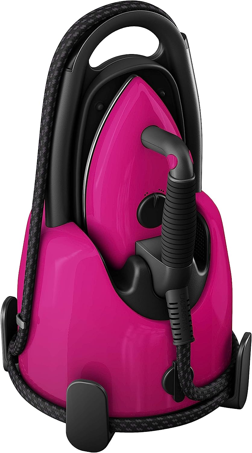 Laurastar Lift Plus Steam Iron: Swiss Engineered 3-in-1 Steam Generator Pinky Pop (Open Box)
