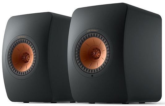 KEF LS50 Wireless II Powered Stereo Speakers With Wi-Fi, Bluetooth, and Apple AirPlay (Pair)