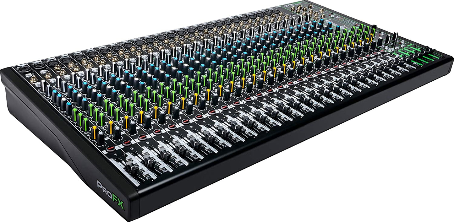 Mackie ProFX30v3 30-Channel Sound Reinforcement Mixer with Built-In FX - Pro Mixers - electronicsexpo.com