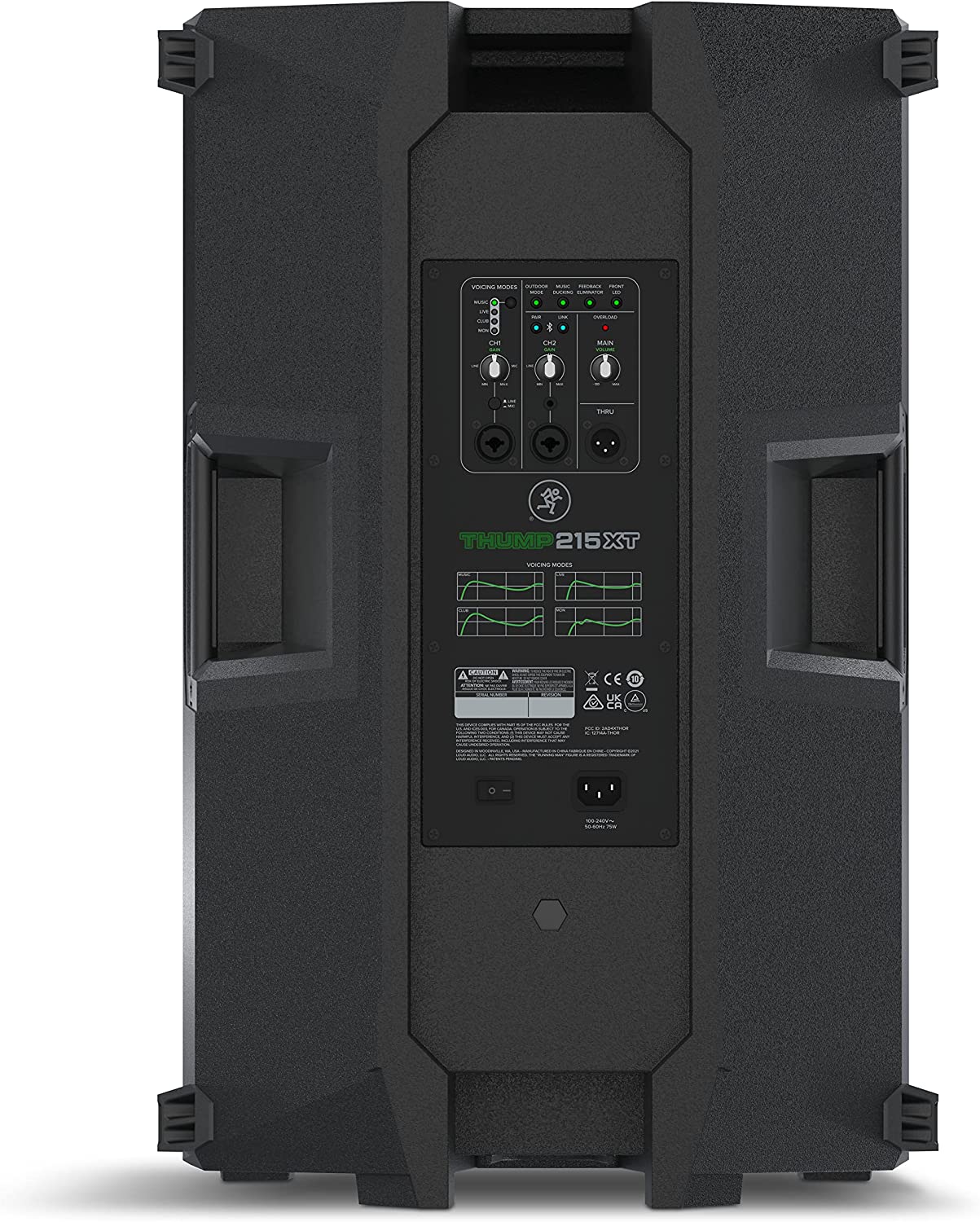 Mackie Thump215XT 1400W 15" Powered PA Loudspeaker System with DSP and Bluetooth