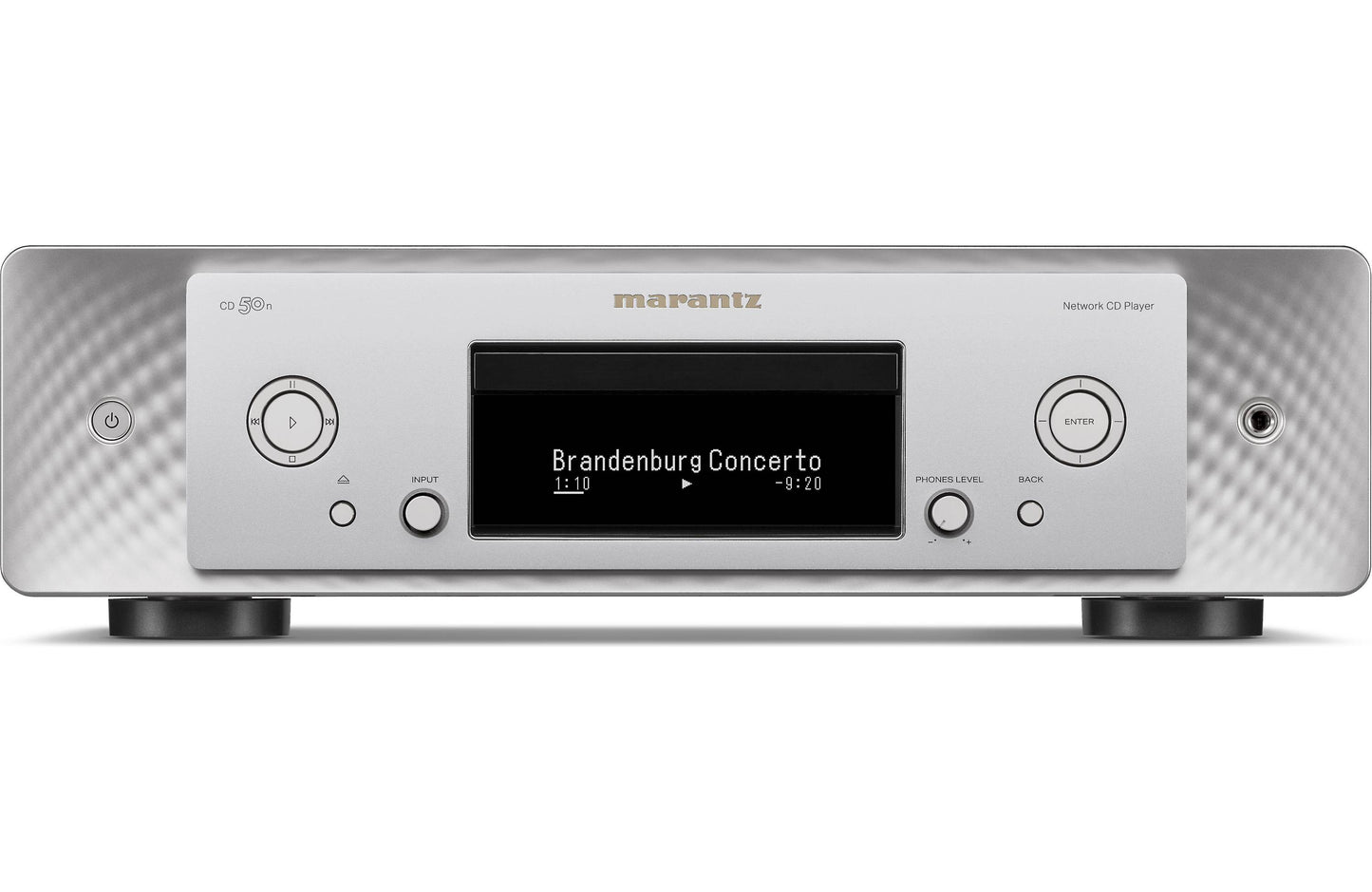 Marantz CD 50n High-Resolution Network Digital Audio and CD Player (Silver Gold)