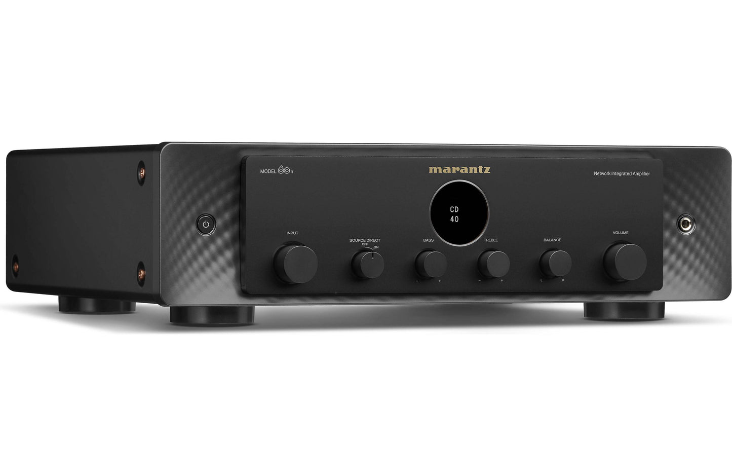 Marantz Model 60N Network Integrated Amplifier with HEOS Built-In, Apple AirPlay 2, HDMI Input, and Phono Stage