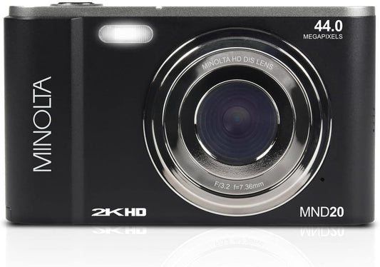 Minolta MND20 44 MP / 2.7K Ultra HD Digital Camera
