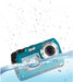 Minolta MN40WP Waterproof Dual-Screen Digital Camera (Blue)