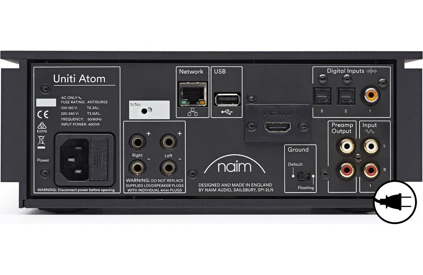 Naim Uniti Atom Compact High End All-In-One Streaming Device