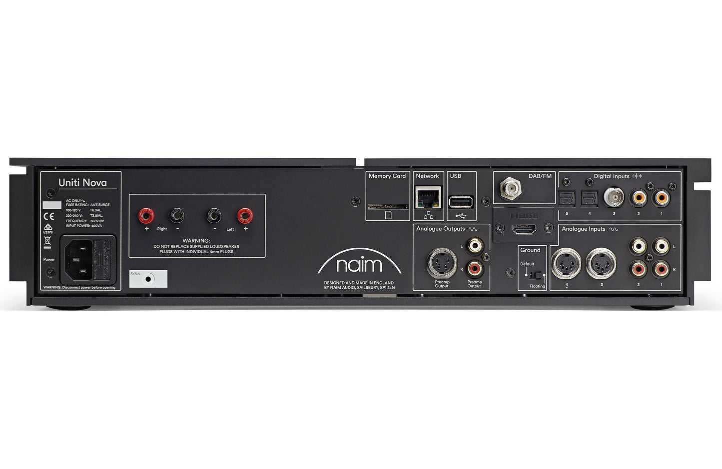 Naim Uniti Nova All-in-One Audiophile Integrated Amplifier