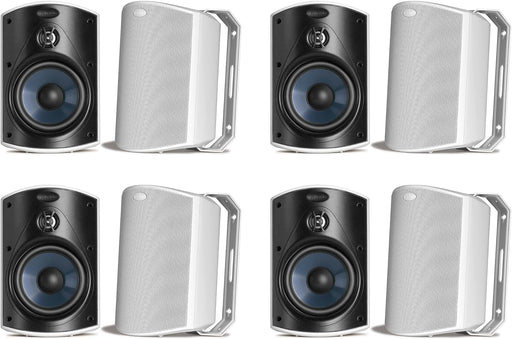 Polk Audio Atrium4 All-Weather Indoor/Outdoor Speakers (8 Speaker Bundle)