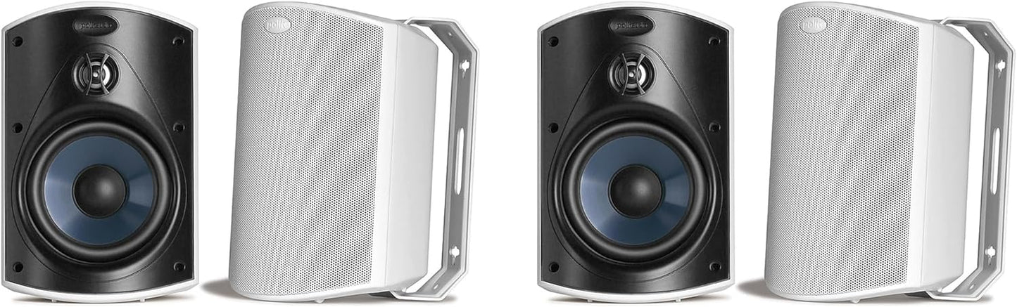 Polk Audio Atrium4 All-Weather Indoor/Outdoor Speakers (4 Speaker Bundle)