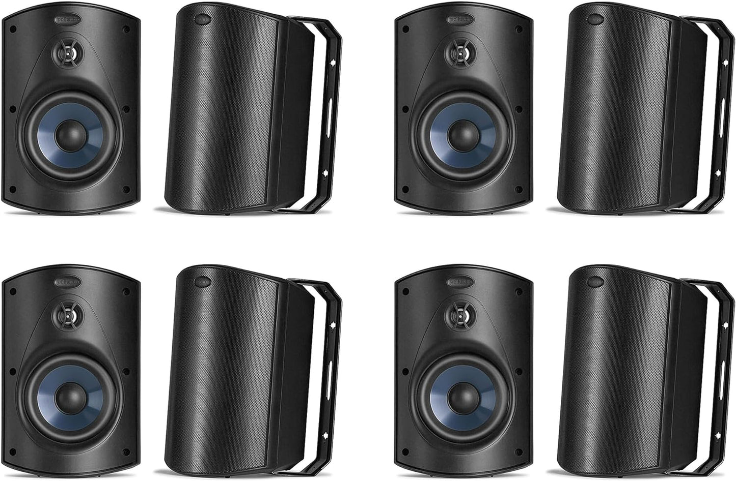 Polk Audio Atrium 5 Indoor Outdoor Speakers (8 Speaker Bundle)