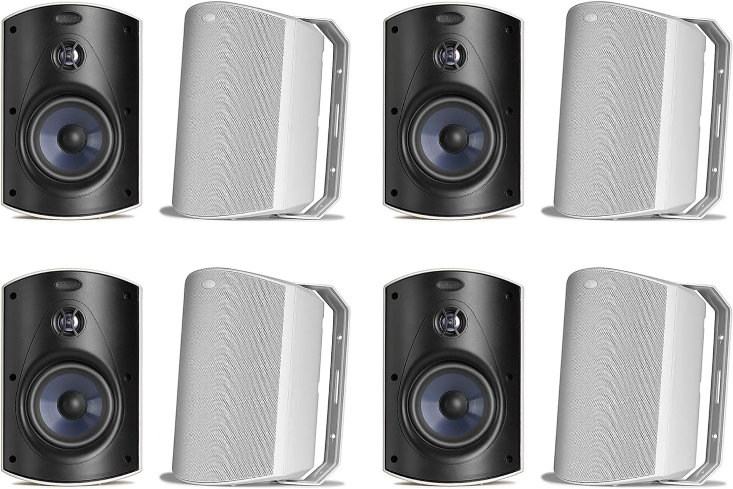 Polk Audio Atrium6 All-weather Indoor/Outdoor Speakers (8 Speaker Bundle)