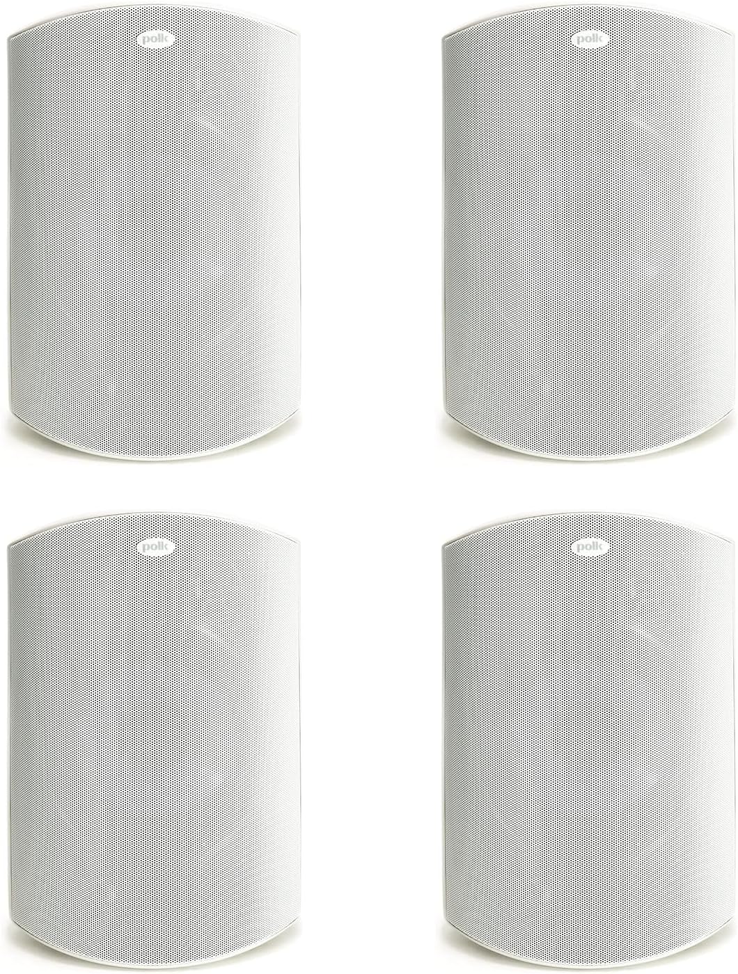 Polk Audio Atrium8 SDI All-Weather Indoor/Outdoor Speakers (4 Speaker Bundle)