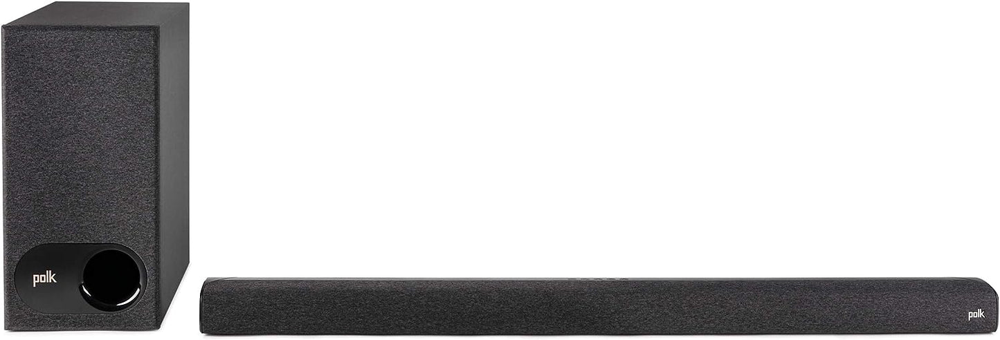 Polk Audio Signa S3 Ultra-Slim TV Sound Bar and Wireless Subwoofer