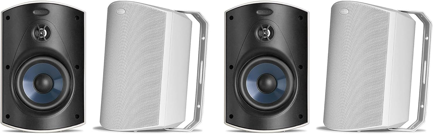 Polk Audio Atrium 5 Indoor Outdoor Speakers (4 Speaker Bundle)