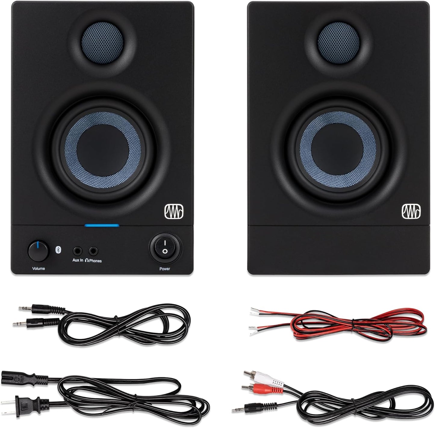 PreSonus Eris 3.5BT 3.5" Powered Desktop Speakers with Bluetooth