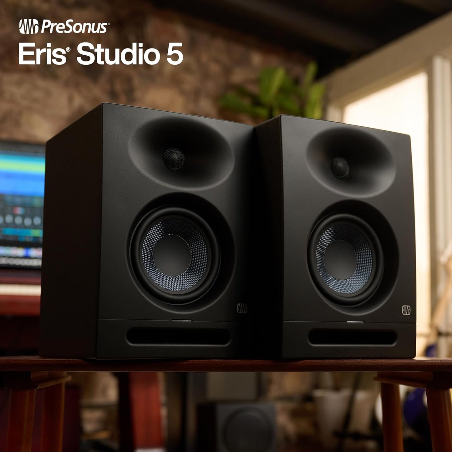 PreSonus Eris Studio 5 5.25" 2-Way Active Studio Monitors with EBM Waveguide