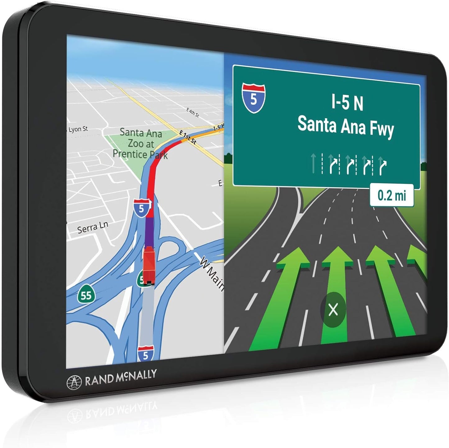 Rand McNally TND 550 5" GPS Truck Navigator Custom Truck Routing and Rand Navigation 2.0