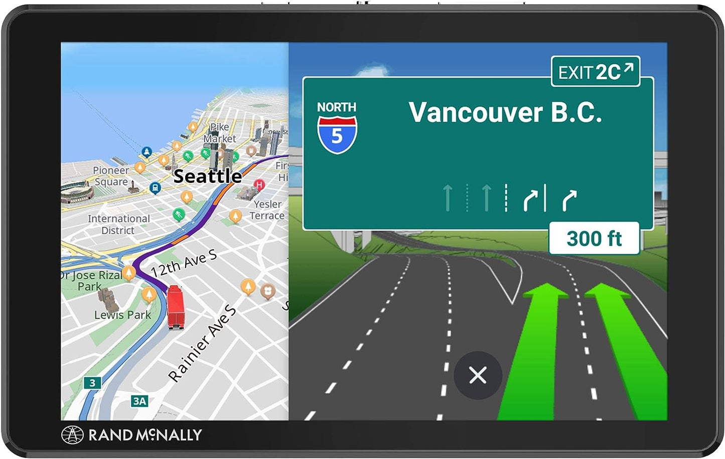 Rand McNally TND 750 7" GPS Truck Navigator, Custom Truck Routing and Rand Navigation 2.0