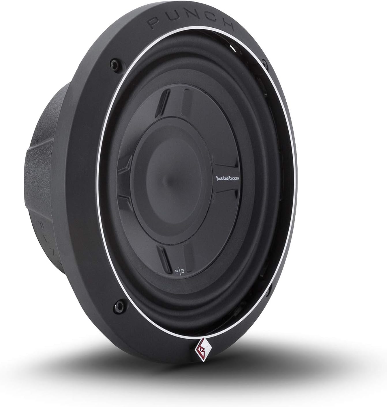 Rockford Fosgate P3SD2-8 Punch Stage 3 Shallow 8" Subwoofer with Dual 2-ohm Voice Coils