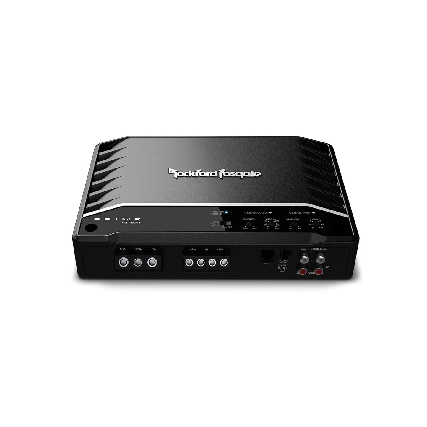 Rockford Fosgate R2-750X1 Prime Series Mono Subwoofer Amplifier - 750 Watts RMS x 1 at 1 ohm