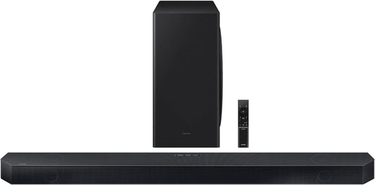 Samsung HW-QS730D Powered 3.1.2-Channel Sound Bar and Wireless Subwoofer System with Wi-Fi, Apple AirPlay 2, Dolby Atmos, and DTS:X